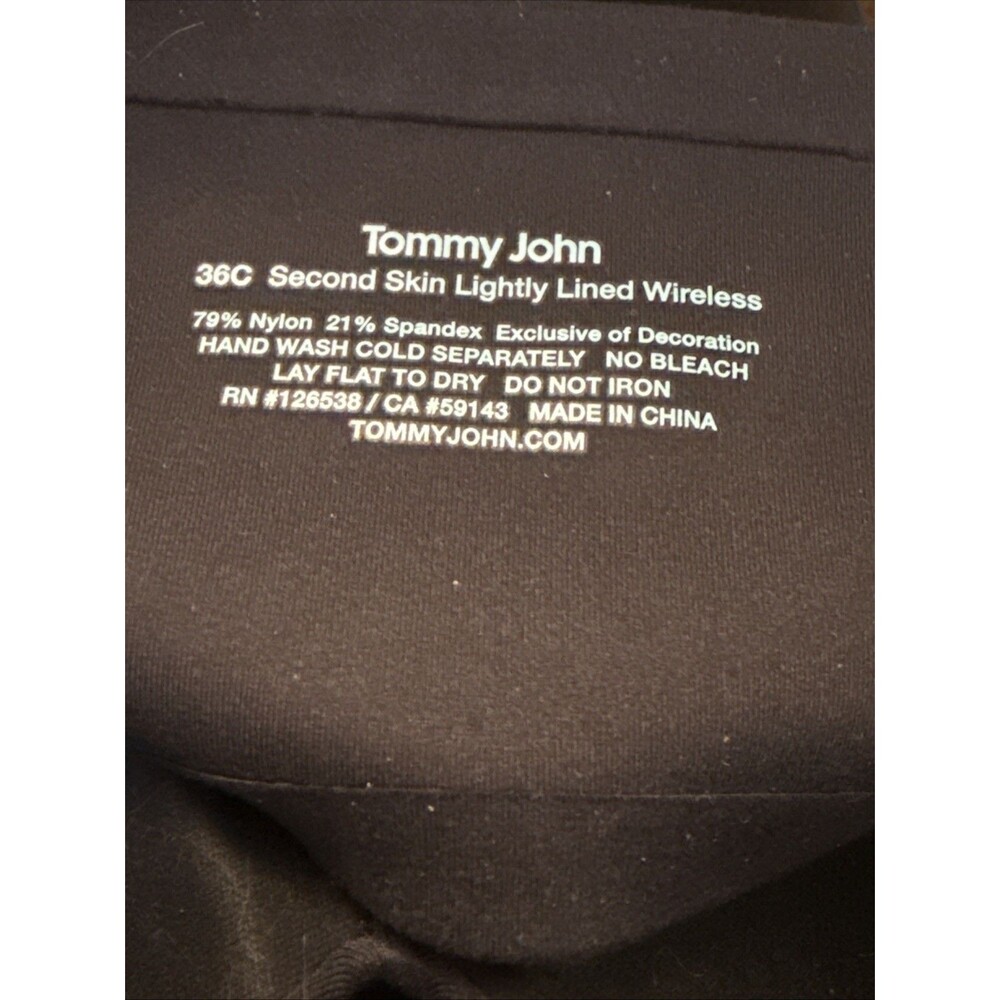 Tommy John Second Skin lightly lined wireless bra size 36C - Picture 7 of 8